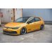 Накладки сплиттеры на пороги на VW Golf VIII